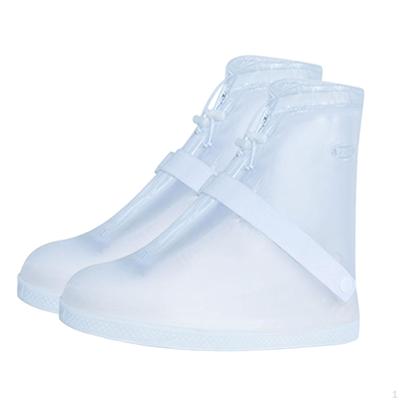Waterproof Shoe Covers Sleeves Rain Boots PVC Reusable Shoes Cover Galoshes for Men Women