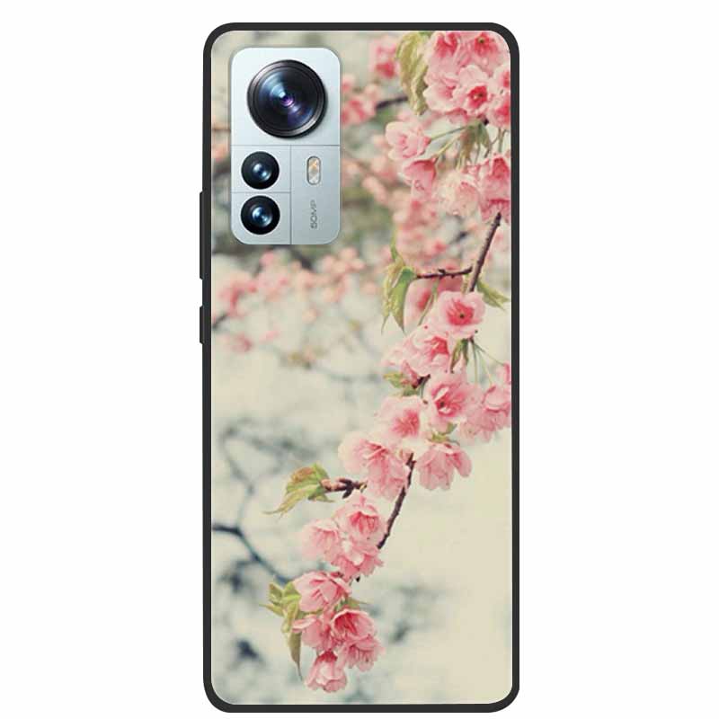 For Xiaomi 12T Pro Phone Case Cover Lion Wolf Black Soft Silicone Case For Xiaomi 12T Pro Back Cover Case 12 T 12TPro Funda Capa