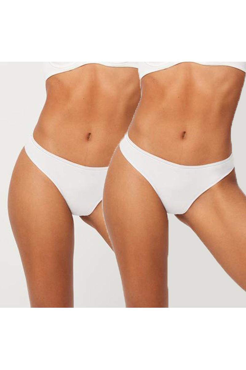 

Трусики стрінг, 2 штуки Ysabel Mora (81123) 5(XL) білий