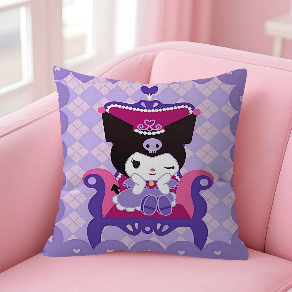 Pillow Cover Sofa Cushion Cover Home Room Decoration Children Gift Anime Cartoon K-Kuromies Cute