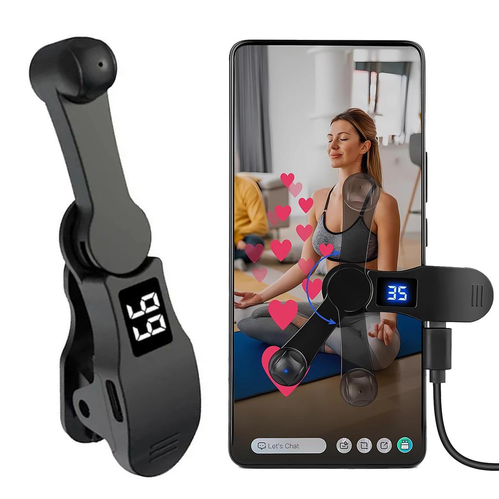 Clicker automat digital pentru ecran, Atingător automat pentru ecranul telefonului, USB, Joc, Ecran, Atingere, Trepiede, Atingător, Simulator de clicuri cu degetul