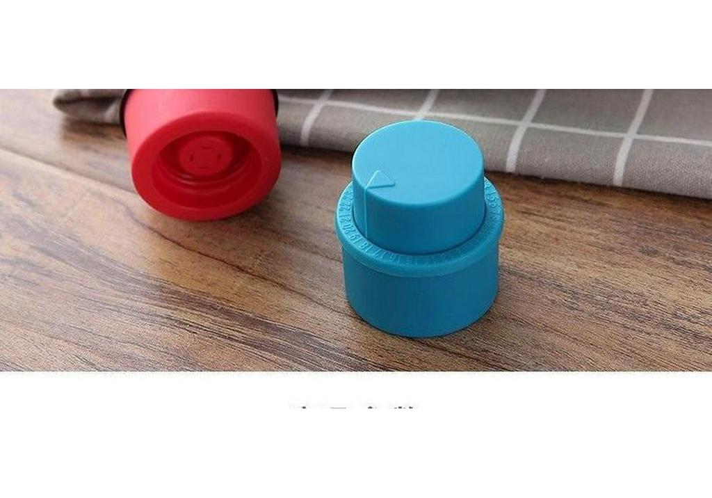 Press-Type Refillable Leak-Proof Soda Cap for Carbonated Beverages