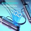 Digital Display Wireless Headset Half In-Ear Sports Bluetooth Earphones  Sports Use