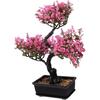 Artificial Bonsai Simulation Green Plants for Home Decoration Faux Potted Plants for Office and Garden No Maintenance Required