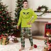 Christmas Print Cute Family Set Pajamas, Home Clothes, Family Set Long Sleeve Top Pants Set