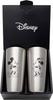 YAXEL Disney Tumblers, Set of 2, 440ml, Vacuum Insulated, Insulated, Stainless Steel, Gift Set for Couples (Mickey & Minnie) 81180