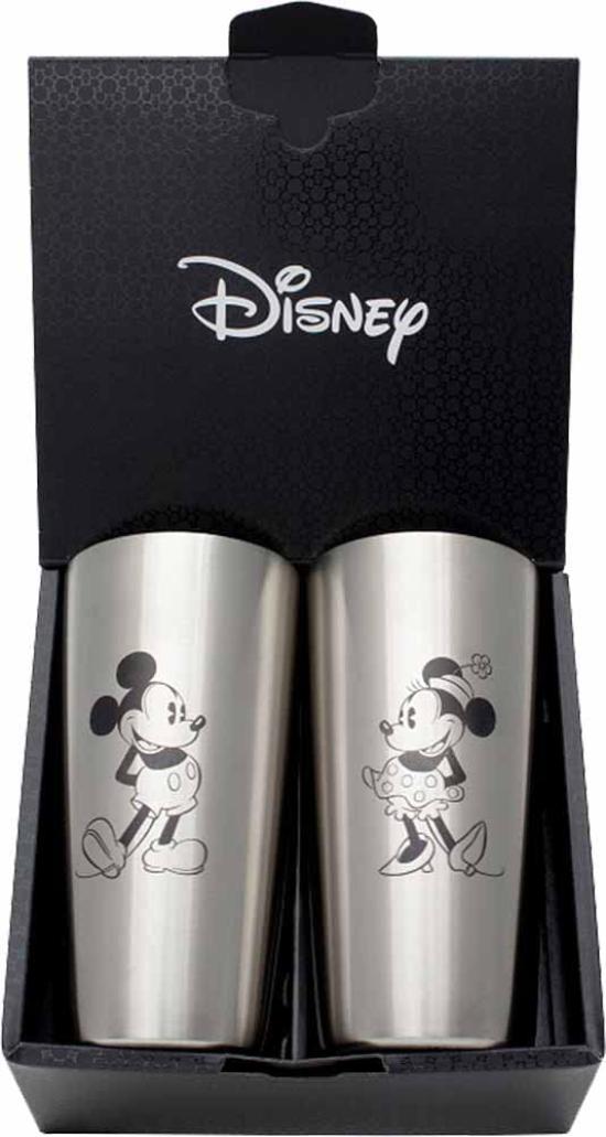 

YAXEL Disney Tumblers, Set of 2, 440ml, Vacuum Insulated, Insulated, Stainless Steel, Gift Set for Couples (Mickey & Minnie) 81180