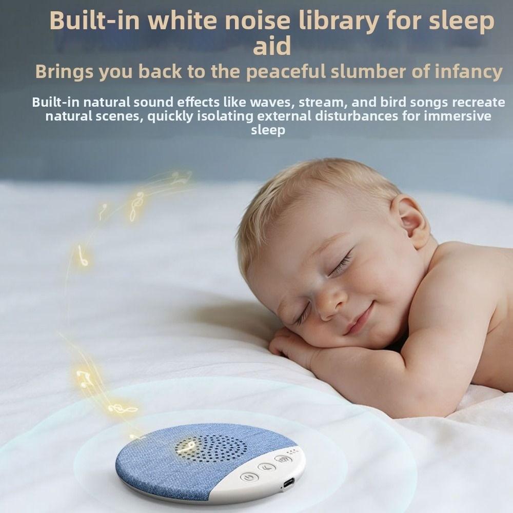 Sleep Aid White Noise Machine Mini Wireless Sleeping Speaker  Sleeping Music