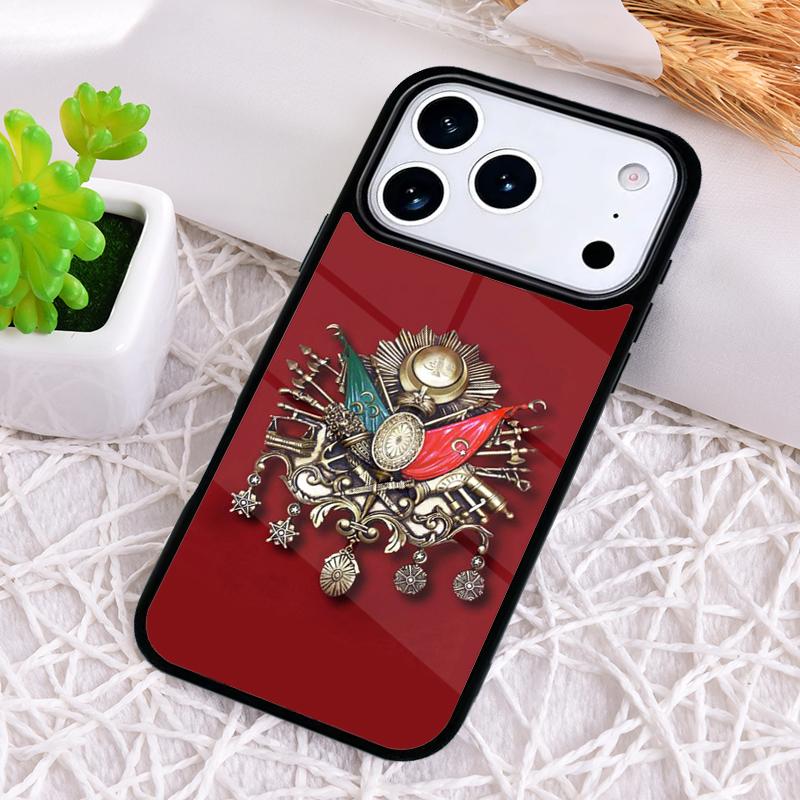 Ottoman Empire Coat Of Arms soft Shockproof Phone Case for iPhone 17 Air 16e 15 11 12 14 13 Pro Max Cover Coque