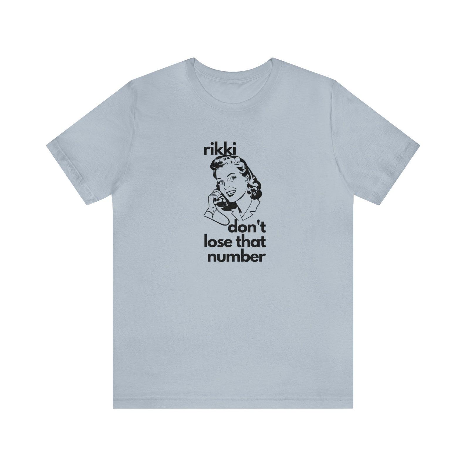 Rikki Don t Lose that Number Steely Dan Shirt - Unisex Jersey Short Sleeve Tee - Steely Dan TShirt M