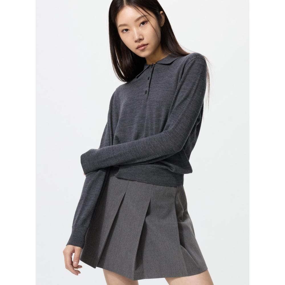 Uniqlo Merino Polo Sweater