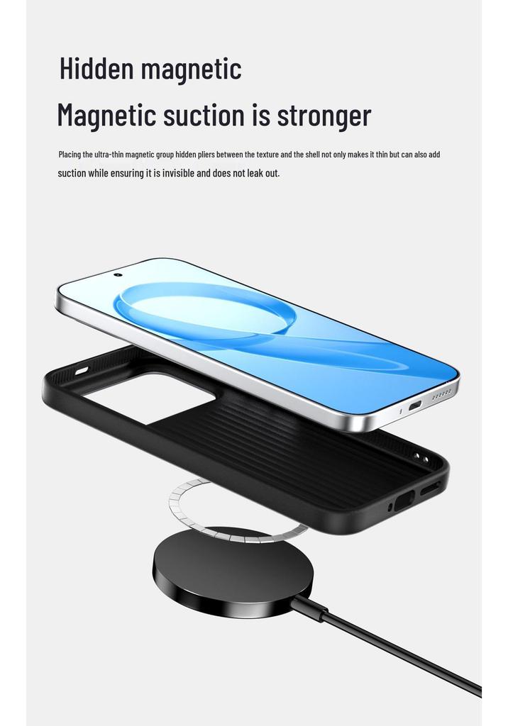 Redmi K90 Max/Pro Magnetic Anti-fall Phone Case - Full Coverage, Invisible, Soft Protective Cover
