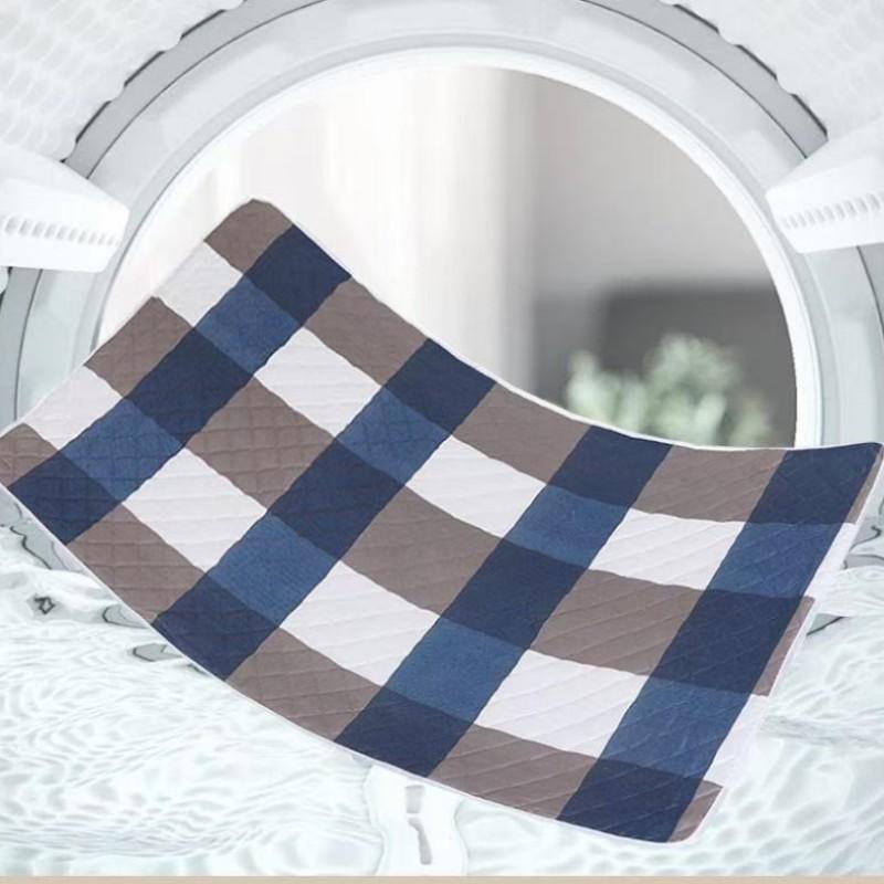 1 Stück wiederverwendbares rutschfestes Bettauflage - Dick gepolsterter waschbarer Matratzenschoner für Erwachsene, Ältere, Langlebige Bettwäsche, Weich