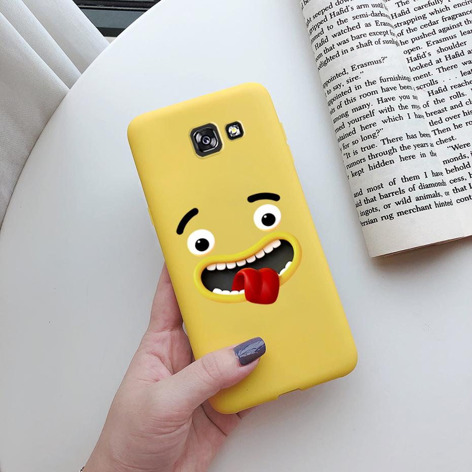 Hülle Für Samsung Galaxy A7 2017 Hülle Niedlich Bemalte Silikon Weiche TPU Handy Rückseite Abdeckung Stoßstange Für Samsung A7 2017 A720 A720f Hüllen