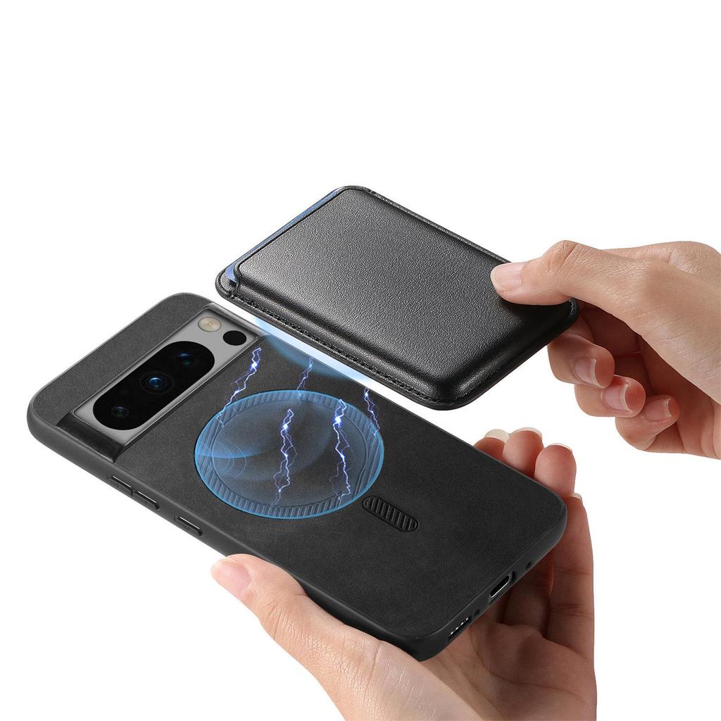Google Pixel 9a/10 Pro Hülle: Magnetischer, abnehmbarer Kartenhalter & Schutzhülle