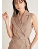 SNIDEL Women's Sleeveless Jacket Mini Dress SWFO231216 MOC 1