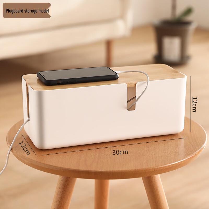 Yi Pan Desktop Tissue and Cable Organizer