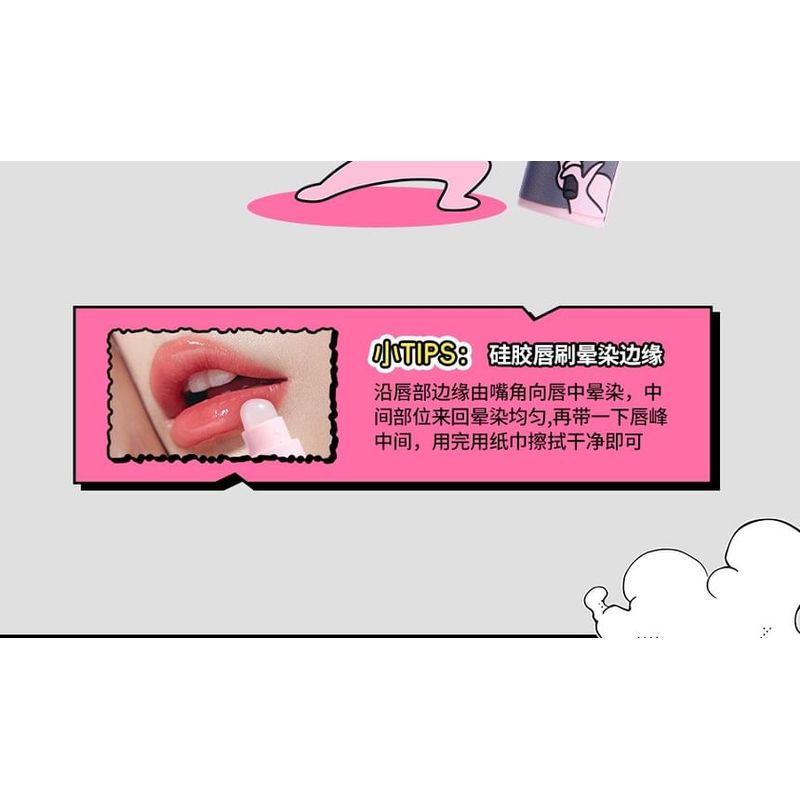 VEECCI - Good Luck Rabbit Dual-Ended Lip Glaze My Friend Rabbit Limited Edition - 6 Colors