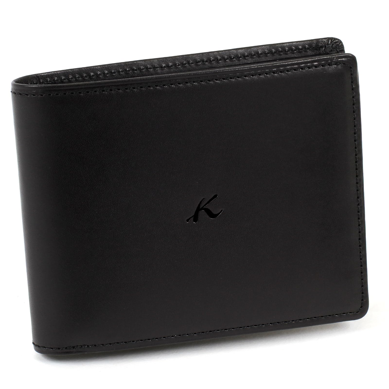 

Calf Bifold Wallet RH0591 Black 15151 [Kitamura] [Black]