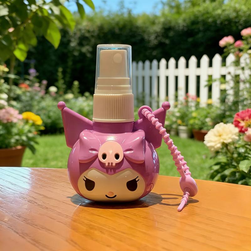 50Ml Kawaii Anime Sanrio Spray Bottle Kuromi Cinnamoroll My Melody Student Travel Portable Cosmetics Perfume Alcohol Press Bottl
