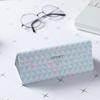 1pc Eyewear Protector for Eyeglasses PU Fashion Folding Sunglasses Box Portable Spectacle Cases Triangle