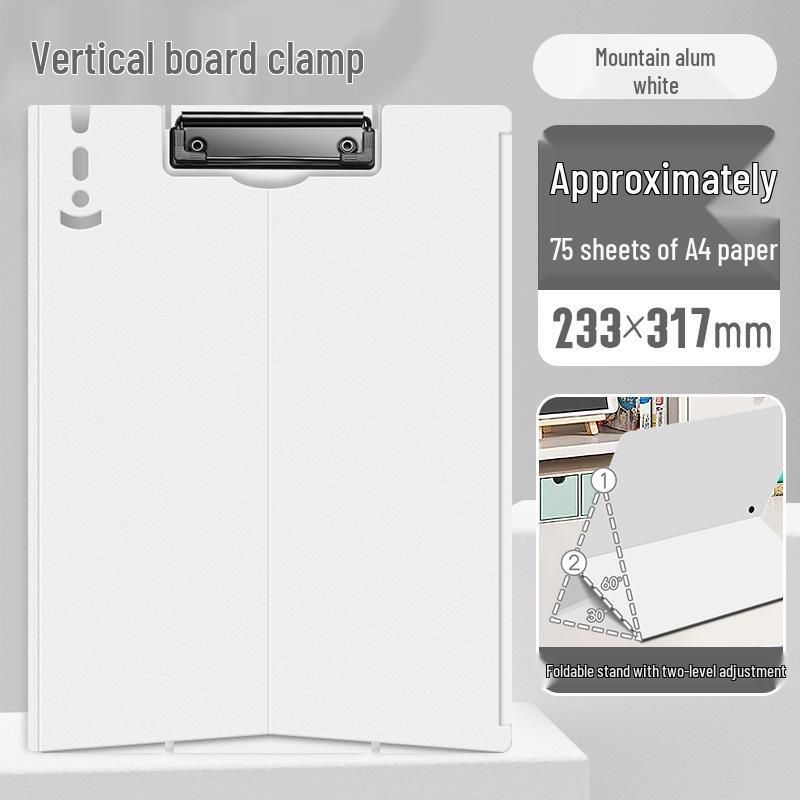 A4 Standable Clipboard Writing Pad & Document Holder