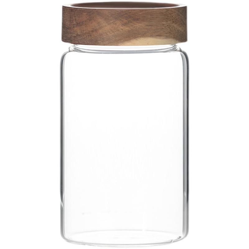 High-Temperature Resistant Multi-Size Honey Glass Jar - Food-Grade & Threaded for Sealing and Storage