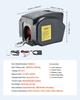 Verricello Elettrico per Barca, 12V CC 300W, Verricello Elettrico Reversibile per Rimorchio per Barche Fino a 900 kg, Avvolgimento Motorizzato, Svolgimento Motorizzato e Funzionamento a Ruota Libera per Barche