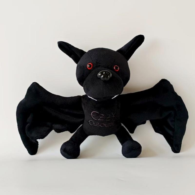 Ozzy Osbourne Bat Plush Toys Halloween Bat Stuffed Dolls Simulated Bat Home Party Decor Gifts