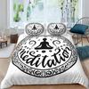Bohemian Chakra Meditation Duvet Cover Relax Theme Yoga Bedding Set Exotic Mandala Lotus Comforter Cover Full King Bedroom Decor