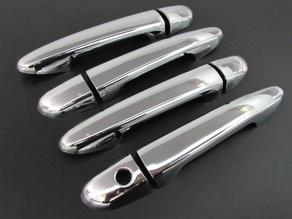 BRIGHTZ Chrome Door Handle Covers for Axela BL Fits Axela Sedan (BL5FP, BLEAP, BLEFP, BLFFP, BL5, BLE, BLF, L5, LE, 5FP, EAP, EFP, AP, FP)