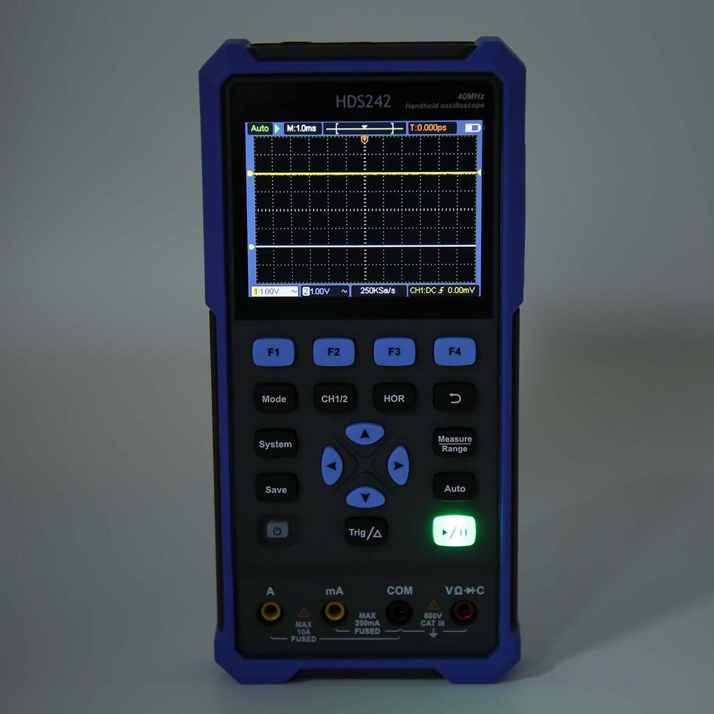 HDS242 OWON Handheld Oscilloscope Multimeter Signal Source Waveform Generator Multifunctional Tester