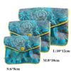 Gifts Necklace Purse Snap Floral Buckle Handmade Zipper Coin Purse Jewelery Bag Wallet Handbags Jewelery Storage