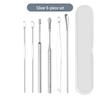 Stainless Steel 6-Piece Ear Pick Set