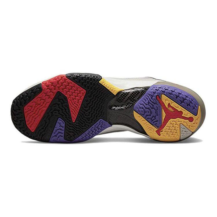 Air Jordan 37 GS Beyond Borders Kids Sneakers Cream Light-Bone Black DD7421-060