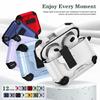 TPU Cover Wireless Earbuds Cover Case for 4 Headphone Scratchproof Skin Case Dustproof Shell with Magnetic Lock