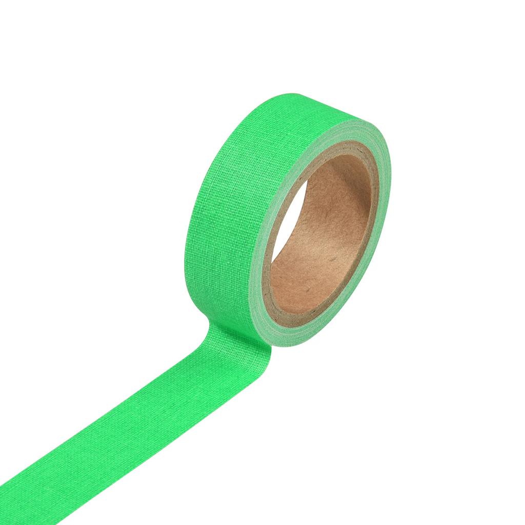 Fluorescent UV Glow Tape High Adhesive Luminous Cotton Cloth for Stage, Home, Office, Decoration 3M
