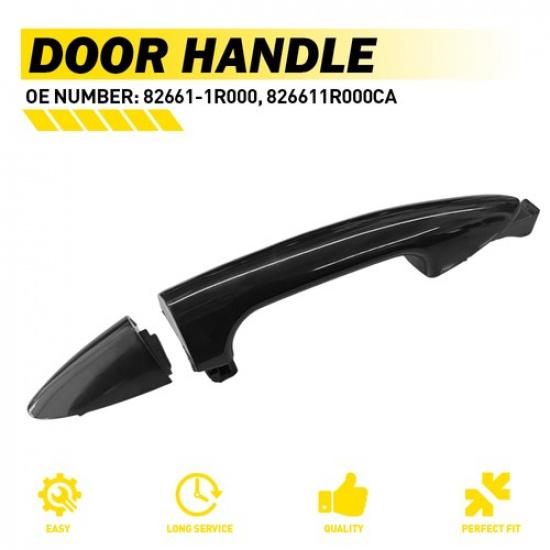 Rear Right Exterior Outer Door Handle 82661-1R000 Fits 2012-2017 Hyundai Accent