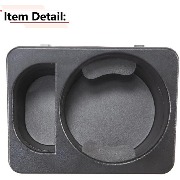 RLB-HILON Cup Holder Ert Compatible With Chevy Silverado C1500 C2500 C3500 K1500 K2500 K3500 Tahoe 1995 To 2000, For Chevy Suburban 1995 To 1999, For