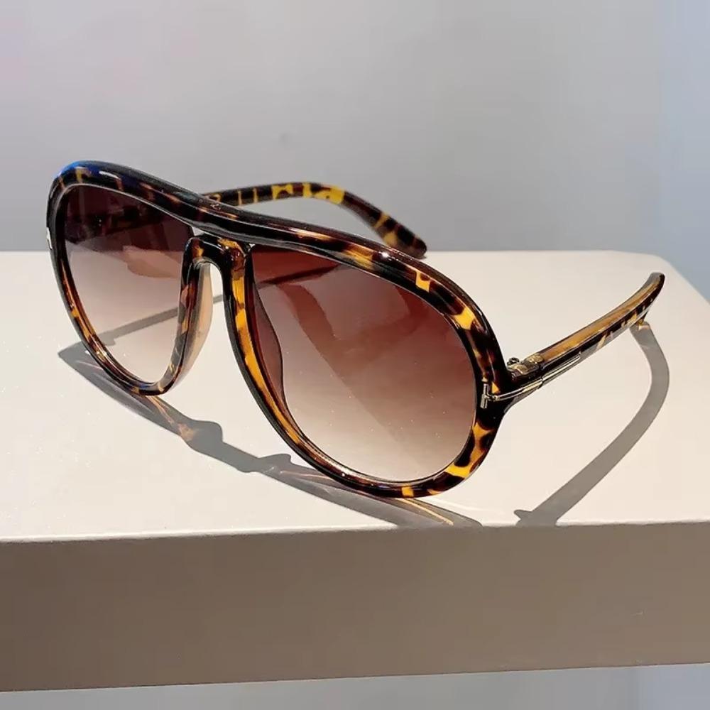 

Модные большие солнцезащитные очки-пилоты для женщин и мужчин, роскошные дизайнерские солнцезащитные очки бренда, винтажные очки с большой оправой в стиле панк для вождения