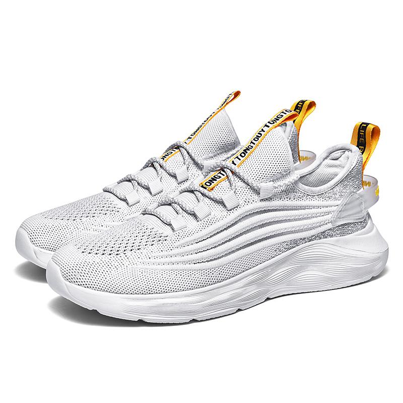 Newest Men Casual Shoes Breathable Outdoor Walking Shoes Lightweight Sneakers For Men White Athletic Shoes Tennis Zapatillas Hombre