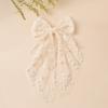 Elegant Princess Style Hair Clip Vintage Kids Hair Accessories Lace Bow Hairpin  Gift
