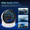 ZMFJH 30KMH-300KMH 85mm Analog Pulse Speedometer Gauge 7 Color Light Speed Meter Pulse Signal Speedometer Car Boat Yacht 12V24V
