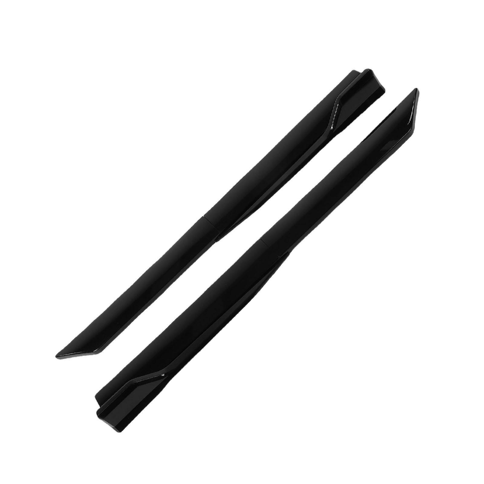 

Side Skirts Rocker Panel 105cm Stylish ABS Side Skirts Extension Splitter Lip