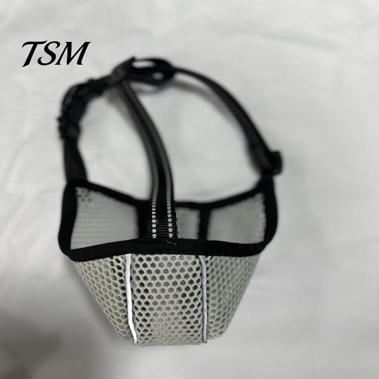 Dog Mouth Cover Muzzle Adjustable Breathable Mesh Pet Size Soft Comfortable Anti-Biting Guard Supplies Lightweight