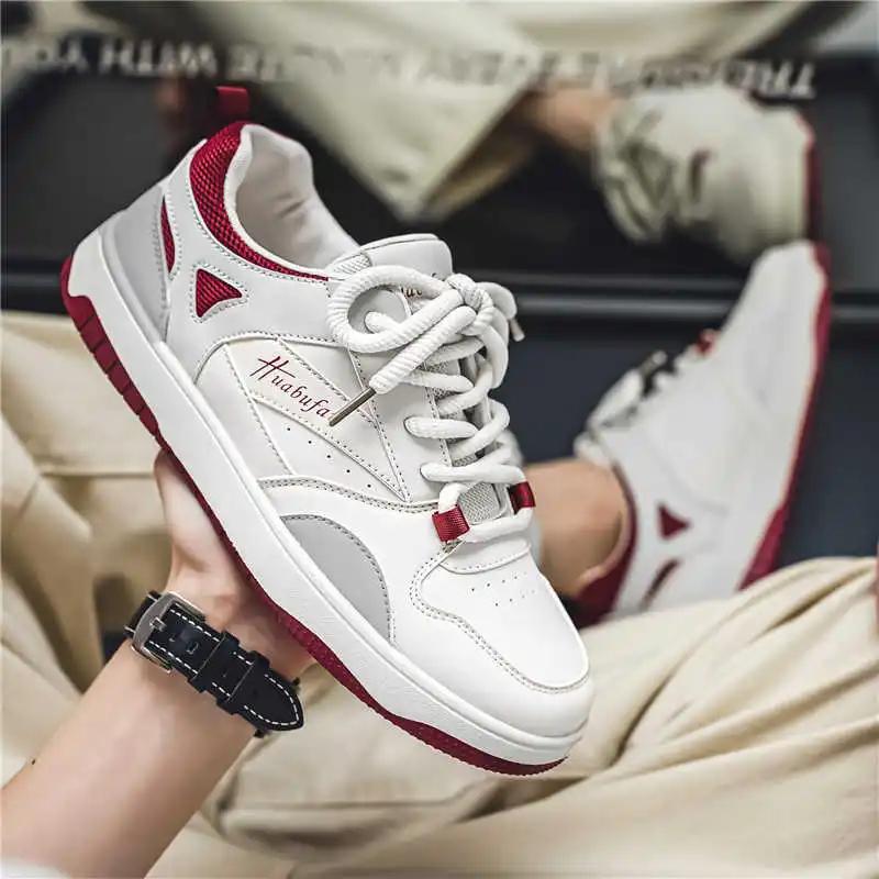 Fashion Height Increasing Normal Leather Deporte Casual Sneakers Men Brand Yellow Shoes Men Sports Footwears Traning Trend