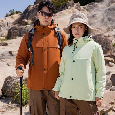 Winter Velvet Cotton Clothes Windproof Warm Jacket Outdoor Rainproof Mountaineering Clothes Public Jacket Men's Jacket