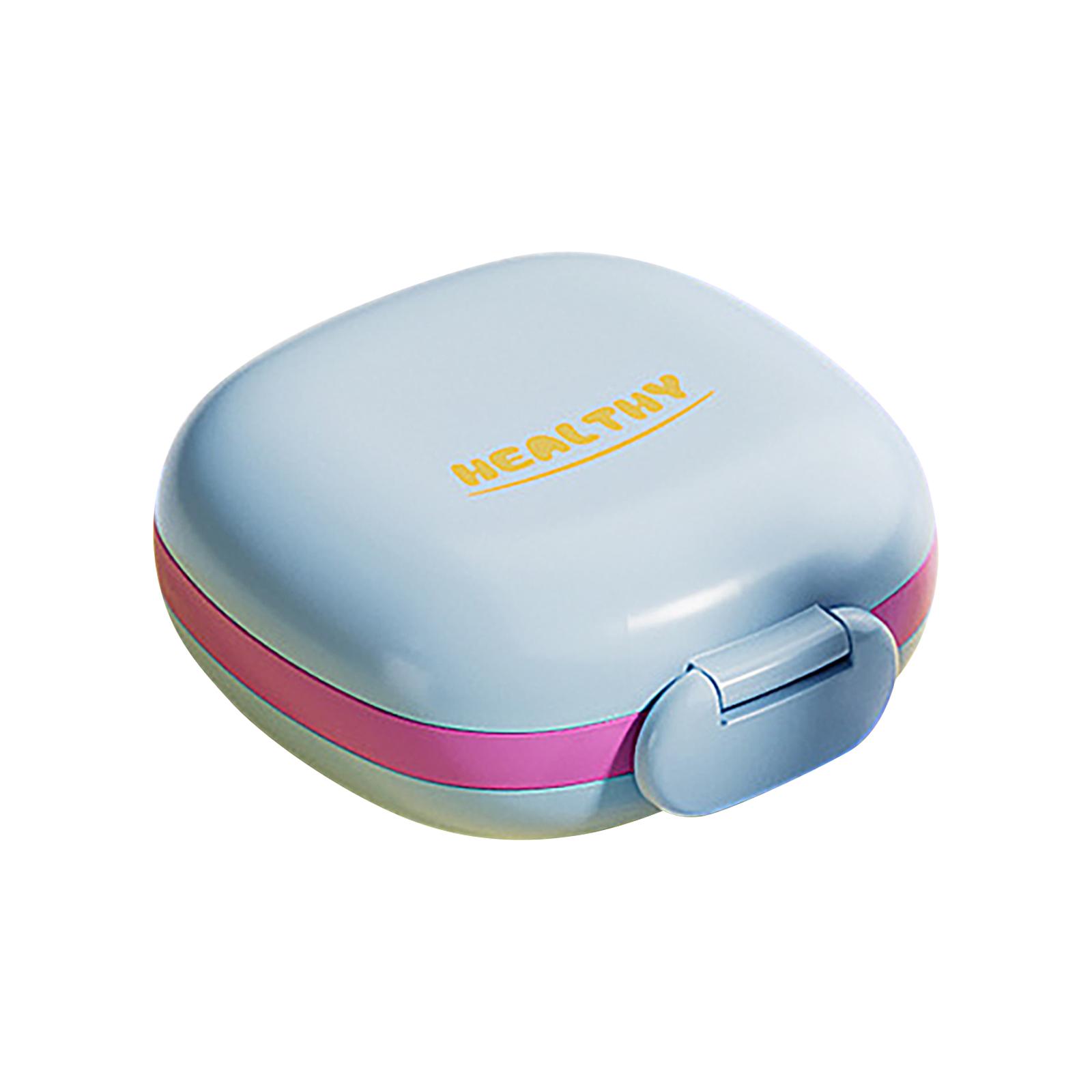 

Medication Reminder Box With Portable And Portable Small Dispensing Device For Packaged Drugs, One Week One Size