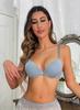Vrouwen Naadloze BH Niet-Gevoerde Beugel Ondergoed Effen Kleur B Cup Lingerie