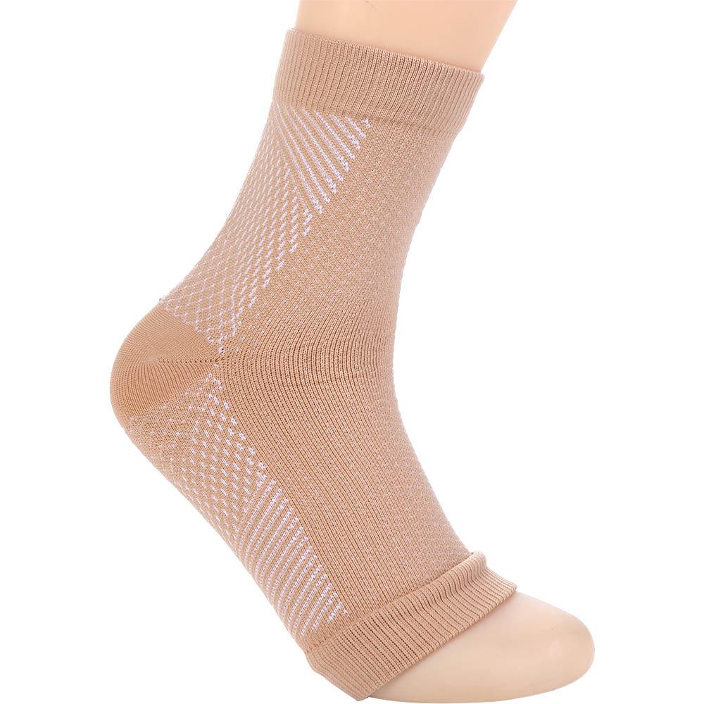 Ankle Recovery Socks Protect Arthritis Heel Open Toe Protective Socks Elastic Bandage Sleeve Foot Sleeves Tight Casual Socks